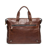 Leather handbag bag Men