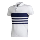Sidiou Group Wholesale Custom High Quality 100% Cotton Striped Sport Golf Polo T Shirts For Men
