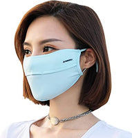 Sidiou Group Anniou UPF 50+ UV Protection Dust Proof Quick Dry Breathable Face Cover Camping Riding Cool Ice Silk Facemask