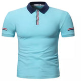Sidiou Group Mens High Quality 100% Cotton Custom Polo Shirt