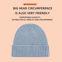 Sidiou Group Wholesale Unisex Street Outdoor Blank Long Style Beanie Hats Fashion Warm Knit Ski Casual Skull Cap For Winter