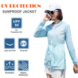 Sidiou Group Anniou New Anti UV Jacket Hoodie Utility Outdoor Activities Hiking Zipper Reflective Jacket Thin Sun Protection Hoodie