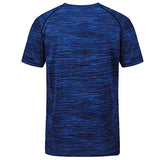 Sidiou Group Anniou Solid Color Men's Sport T Shirt Muscle Fit Short Sleeve Tee-shirt Outdoor Quick Dry Running Tops Mens Gym Tshirt