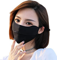 Sidiou Group Anniou UPF 50+ UV Protection Dust Proof Quick Dry Breathable Face Cover Camping Riding Cool Ice Silk Facemask