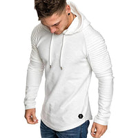 Sidiou Group Anniou Athletic Solid Color Cotton Blend Pullover Sweaters Fashion Hoodies Casual Long Sleeve Sports Hoodie