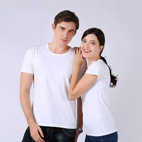 Sidiou Group 100% Cotton Plain Round Neck T-Shirt Cotton Printing T- Shirt