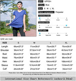 Sidiou Group Anniou Breathable Elastic Fitness Top Outdoor UPF 50+ Sun Protective Sports Top Quick Dry Yoga Running Training T Shirt