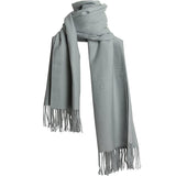 Sidiou Group Anniou New Solid Color Ladies Imitation Cashmere Long Fringed Scarf Multi-Color Optional Outdoor Kappa/Scarf