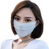 Sidiou Group Anniou UPF 50+ UV Protection Dust Proof Quick Dry Breathable Face Cover Camping Riding Cool Ice Silk Facemask