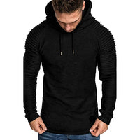 Sidiou Group Anniou Athletic Solid Color Cotton Blend Pullover Sweaters Fashion Hoodies Casual Long Sleeve Sports Hoodie