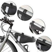 Sidiou Group Bike Seat Top Tube Bag Cycling Triangle Frame Bag  Bicycle Triangle Saddle Bag Pack