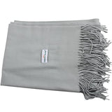 Sidiou Group Anniou New Solid Color Ladies Imitation Cashmere Long Fringed Scarf Multi-Color Optional Outdoor Kappa/Scarf