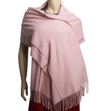 Sidiou Group Anniou New Solid Color Ladies Imitation Cashmere Long Fringed Scarf Multi-Color Optional Outdoor Kappa/Scarf