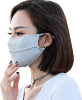 Sidiou Group Anniou UPF 50+ UV Protection Dust Proof Quick Dry Breathable Face Cover Camping Riding Cool Ice Silk Facemask