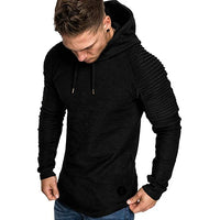 Sidiou Group Anniou Athletic Solid Color Cotton Blend Pullover Sweaters Fashion Hoodies Casual Long Sleeve Sports Hoodie