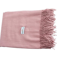 Sidiou Group Anniou New Solid Color Ladies Imitation Cashmere Long Fringed Scarf Multi-Color Optional Outdoor Kappa/Scarf