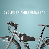 Sidiou Group Bike Seat Top Tube Bag Cycling Triangle Frame Bag  Bicycle Triangle Saddle Bag Pack