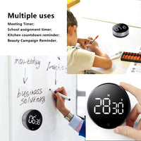 Sidiou Group Digital Timer For Kitchen Cooking Shower Study Stopwatch LED Counter Alarm Remind Manual Electronic Countdown Kitchen Gadget