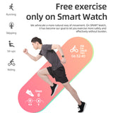 Sidiou Group New Smart Fitness Activity Tracker Watch Blood Pressure Heart Rate Monitor Pedometer Outdoor Sports Silicone Bracelet Smartwatch Clock