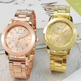 Sidiou Group Wholesale Casual Luxury Crystal Women Black Watch Steel Belt Ladies Rhinestone Quartz Wristwatch Alloy Strap Gift Dress Watches