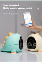 Sidiou Group Children's Cute Little Dinosaur Electronic Watch Desk Digital Moment Bedroom Decoration Table And Accessory Smart Alarm Clock