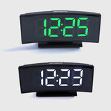 Multifunctional 3 In 1 Digital Thermometer Calendar LED Large Screen Time Display Electronic Desk Clocks Mute Mirror Snooze Light Alarm Clock