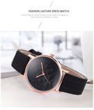 Sidiou Group Fashion Luxury Top Brand Women Leather Band Dress Quartz Wrist Watches Stylish Round White Casual Ladies Wristwatch