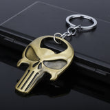 Sidiou Group Personalized Skull Beer Bottle Opener Keychain Practical Key Ring Ornaments Gifts Pendant Zinc Alloy Gold Silver Kitchen Accessories