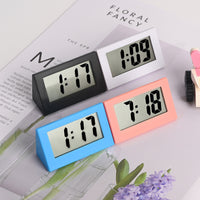 Sidiou Group Mini Time Electronic Clock Car LCD Dashboard Desktop Table Clock Home Office Silent Promotional Gifts Digital Display Clock