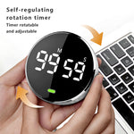 Sidiou Group Digital Timer For Kitchen Cooking Shower Study Stopwatch LED Counter Alarm Remind Manual Electronic Countdown Kitchen Gadget