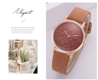 Sidiou Group Fashion Luxury Top Brand Women Leather Band Dress Quartz Wrist Watches Stylish Round White Casual Ladies Wristwatch