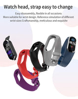 Sidiou Group New M8 Watch Sports Fitness Watches Men Women Smart Bracelet Bluetooth Pedometer Heart Rate Blood Oxygen Smartwatch