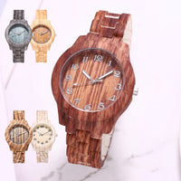 Sidiou Group Dropshipping Creative Fashion Casual Women Bamboo Wooden Watch Quartz Wristwatches For Men Ladies Best Gift Watches