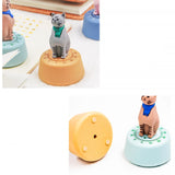 Sidiou Group Cute Cartoon Cat Kitchen Timer Mechanical Reminder Clock Kitchen Tool Alarm Cooking Time Stopwatch Counter Clock