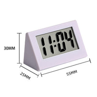 Sidiou Group Mini Time Electronic Clock Car LCD Dashboard Desktop Table Clock Home Office Silent Promotional Gifts Digital Display Clock