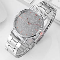 Sidiou Group Wholesale Top Brand Luxury Starry Sky Lady Stainless Steel Band Dress Watches Women Analog Quartz Wrist Watch For Dropshipping