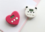 Sidiou Group Creative Bear/Heart Shape Electronic Kitchen Baking Countdown Magnet LCD Digital Timer Count Up Alarm Clock For Cooking Shower Tools