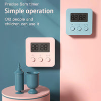 Sidiou Group 1 PCS LCD Digital Timer Reminder Countdown Stopwatch Alarm Clock Kitchen Learning Time Manager Cooking Mini Cute Electronic Timer