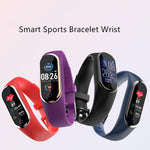 Sidiou Group New M8 Watch Sports Fitness Watches Men Women Smart Bracelet Bluetooth Pedometer Heart Rate Blood Oxygen Smartwatch