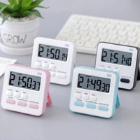 Timer Cooking With Flashing Light Digital Countdown Alarm Clock For Kitchen Sport Study Game Shower Baking Stopwatch Tools