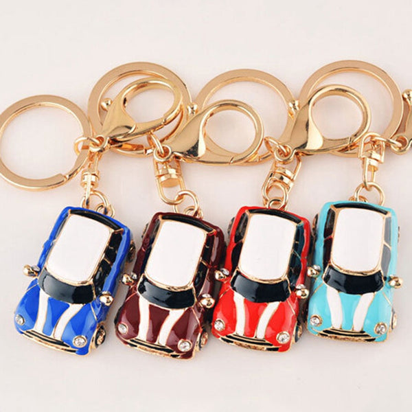 Sidiou Group Wholesale High Quality Fashion Metal Car Keychain Keyring Pendant Car Model Key Chain Ring Holder For Mini Accessories