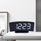 Multifunctional 3 In 1 Digital Thermometer Calendar LED Large Screen Time Display Electronic Desk Clocks Mute Mirror Snooze Light Alarm Clock