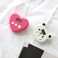 Sidiou Group Creative Bear/Heart Shape Electronic Kitchen Baking Countdown Magnet LCD Digital Timer Count Up Alarm Clock For Cooking Shower Tools