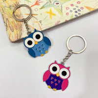 Sidiou Group Creative Cartoon Metal Owl Keychain For Women Bag Charms Pendant Fashion Animal Jewelry Backpack Car Key Gifts