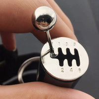 Sidiou Group Creative Gear Keychain Six-Speed Manual Shift Gear Key Chain Car Refitting Metal Pendant Key Ring Fashion Jewelry Gift