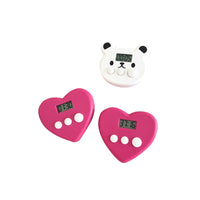 Sidiou Group Creative Bear/Heart Shape Electronic Kitchen Baking Countdown Magnet LCD Digital Timer Count Up Alarm Clock For Cooking Shower Tools