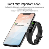 Sidiou Group New M8 Watch Sports Fitness Watches Men Women Smart Bracelet Bluetooth Pedometer Heart Rate Blood Oxygen Smartwatch