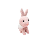 Sidiou Group New Stylish Cute Creative Plush Cartoon Bunny Pendant Exquisite Keychain Soft Baby Soothing Doll Christmas Birthday Wedding Gift