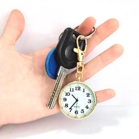 Wholesale Fashion Quartz Pocket Watch Keychain Clocks Round Dial Portable Simple Pendant For Women Men Kids Gifts Promotional Watch