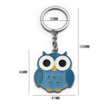 Sidiou Group Creative Cartoon Metal Owl Keychain For Women Bag Charms Pendant Fashion Animal Jewelry Backpack Car Key Gifts